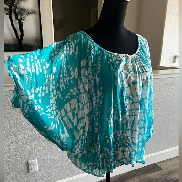 Velvet BY GRAHAM & SPENCER BOHO BLOUSE - MEDIUM - Picture 2 of 7